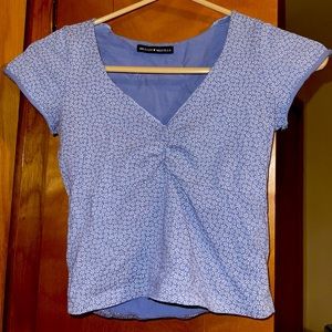 Brandy Melville Floral Croptop